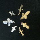 Silver & Gold Orthodox Crosses